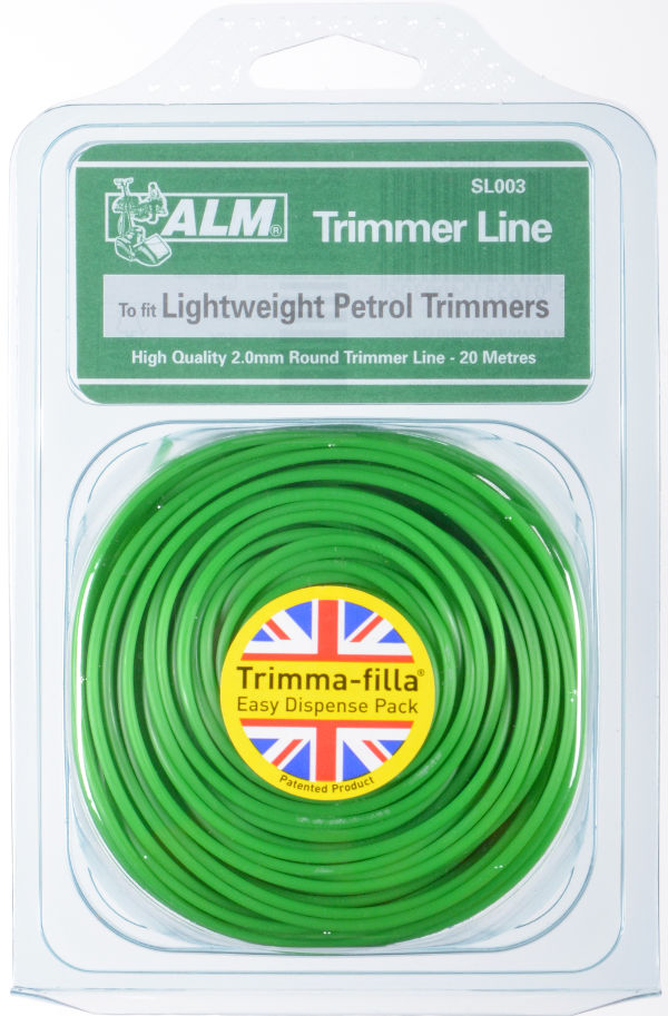 2mm x 20m - Green Trimmer Line